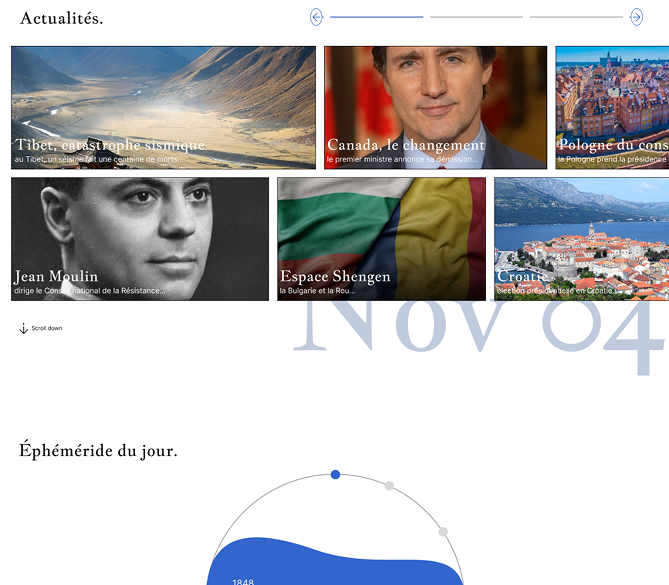 Page Principale